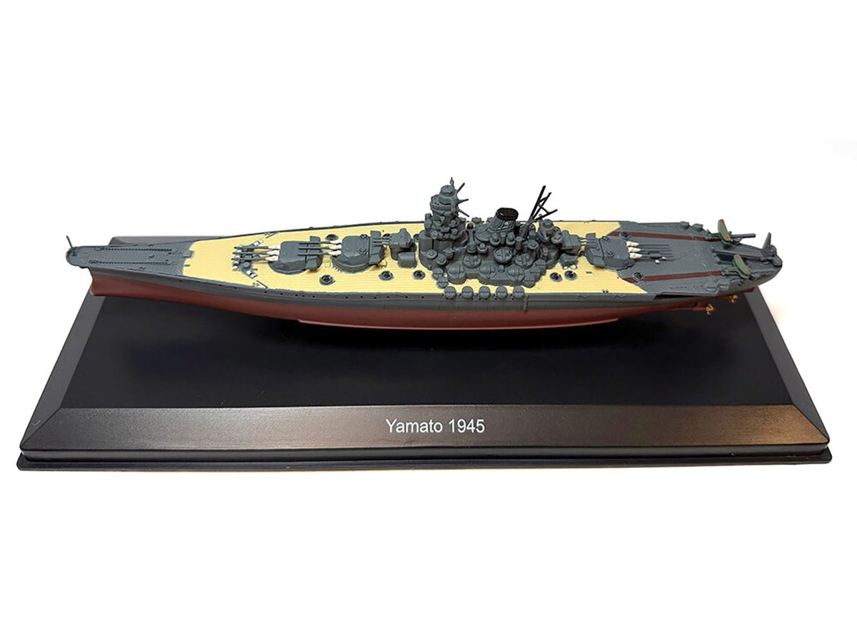 Yamato Battleship "Imperial Japanese Navy" (1945) 1/1100 Diecast Model by Diecast of Defense-Diecast of Defence Collectibles-ModelCars.com