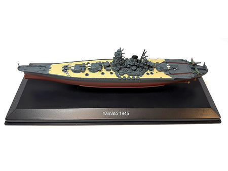 Yamato Battleship "Imperial Japanese Navy" (1945) 1/1100 Diecast Model by Diecast of Defense-Diecast of Defence Collectibles-ModelCars.com