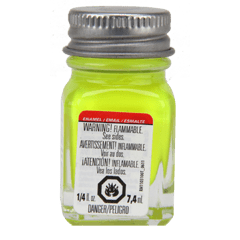 YELLOW FLUORESCENT ENAMEL - Testors - ModelCars.com