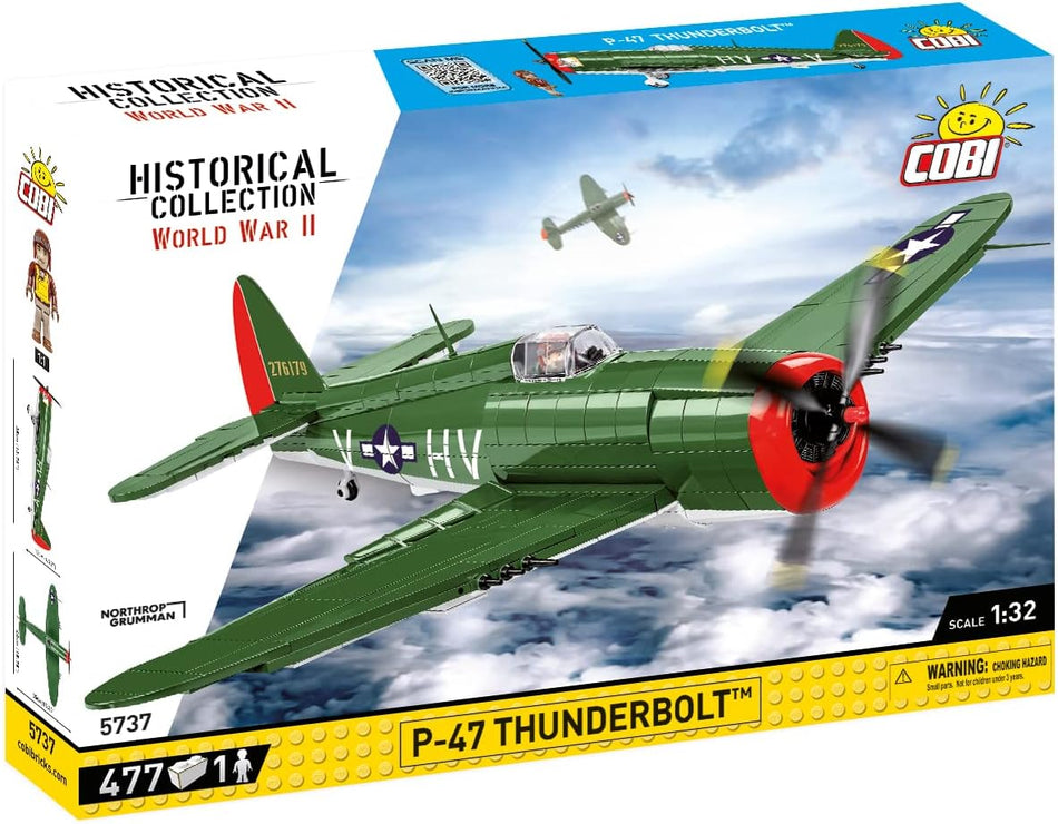 Cobi 477pcs HC WWII P-47 Thunderbolt