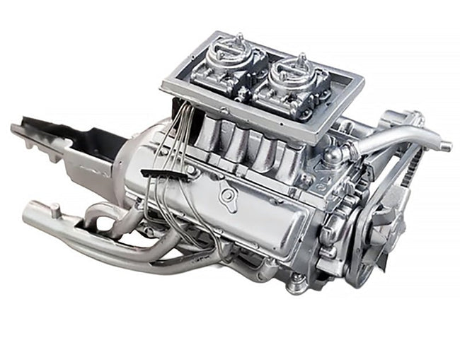 ZL-1 427 Engine and Transmission Replica from "1969 Chevrolet Camaro ZL-1" 1/18 Model by ACME-Acme-ModelCars.com