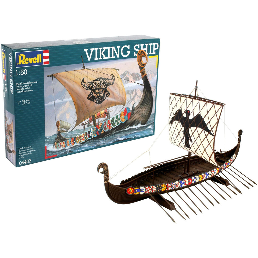 Revell-of-Germany-1-50-Viking-Ship