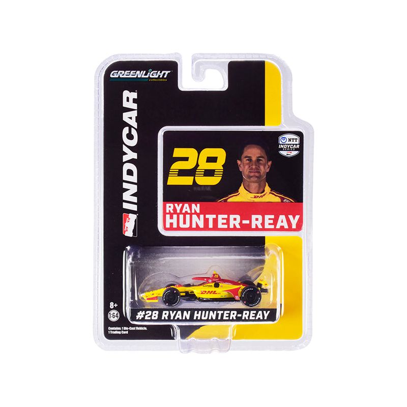 Dallara IndyCar #28 Ryan Hunter-Reay "DHL" Andretti Autosport "NTT IndyCar Series" (2020) 1/64 Diecast Model Car by Greenlight