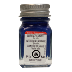 Testors Enamel Paint Dark Blue - Gloss