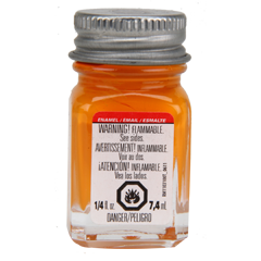 Testors Enamel Paint Tangerine - Gloss