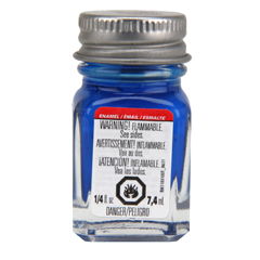 Testors Enamel Paint  Blue - Fluorescent