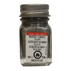 Testors Enamel Paint Steel - Flat