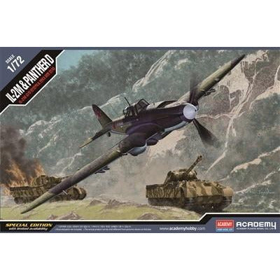 Academy 1:72 12538 Il-2M & Panther D - Two-In-One Kit