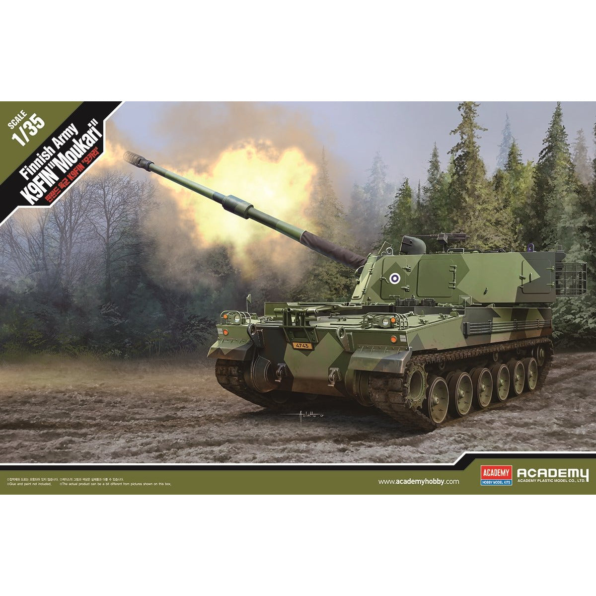 Academy 1:35 13519 1/35 Finnish Army K9Fin "Moukari"