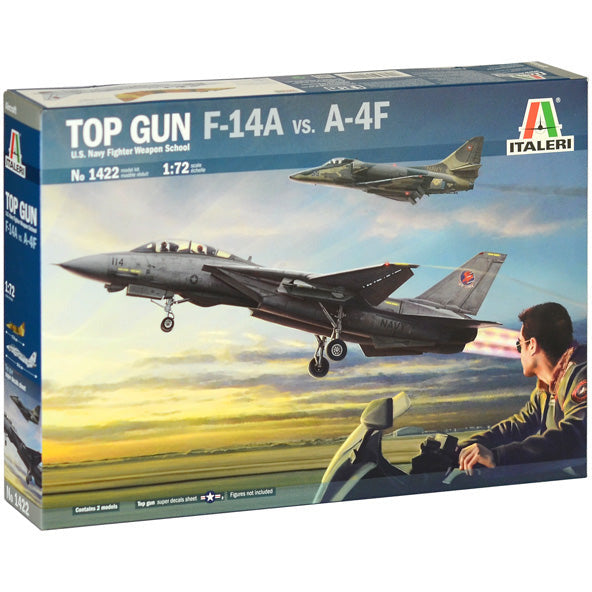 Italeri "Top Gun" F-14A vs A-4F