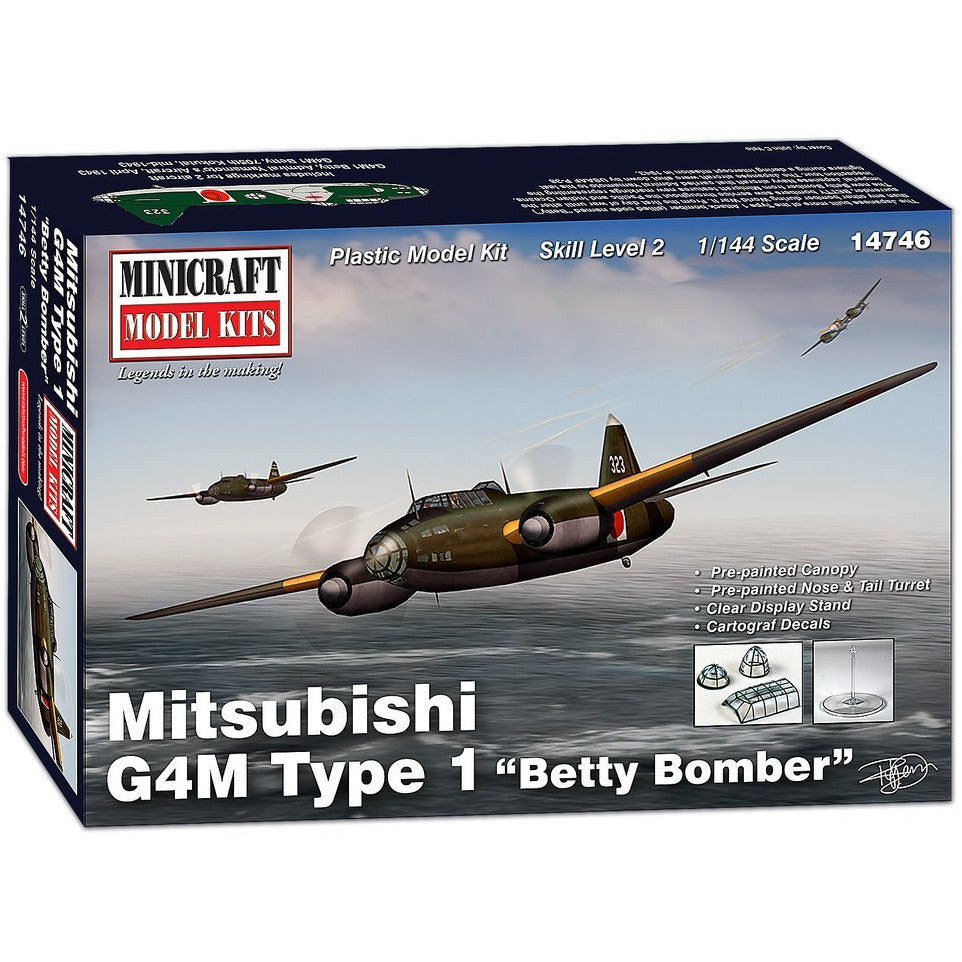 Minicraft-14746-1-144-Mitsubishi-G4M-Type-1-Betty-Bomber