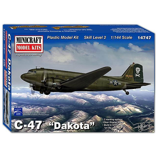 Minicraft-14747-1-144-C-47-Dakota