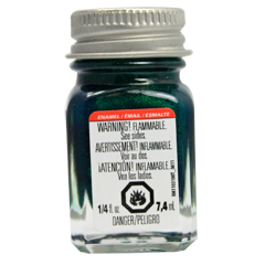 Testors Enamel Paints Flake Green - Metallic