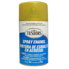 Testors Enamel Sprays Flake Gold - Metallic