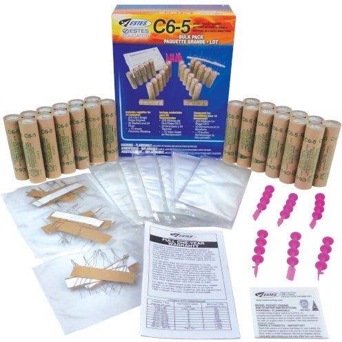 Estes C6-5 ENGINE BULK PACK