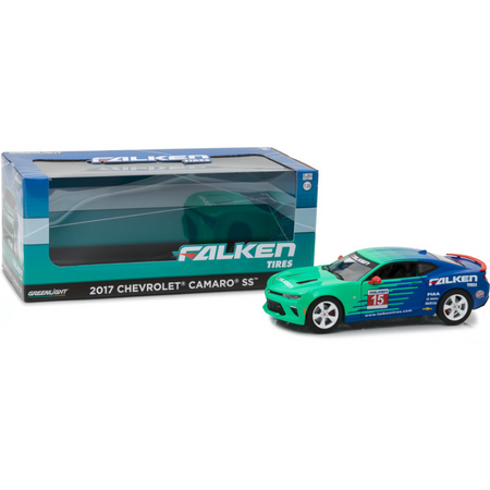 Green Light 1/24 2017 Chevrolet Camaro SS Falken Tires Diecast