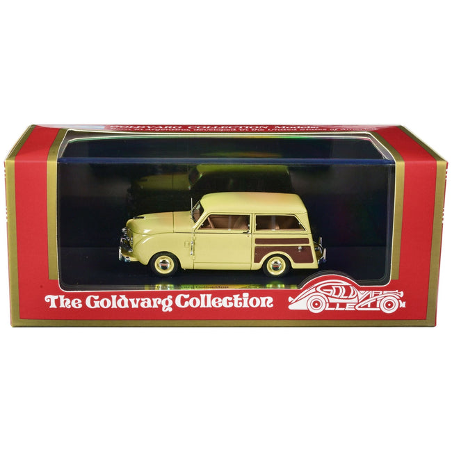 1949 Crosley Station Wagon Jonquil Yellow Limited Edition to 240 pieces Worldwide 1/43 Model Car by Goldvarg Collection - Goldvarg Collection - ModelCars.com