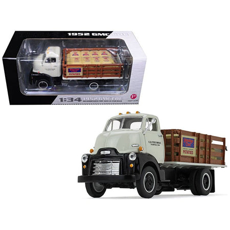 1952 GMC COE Stake Truck with Sack Load K & B Potato Farms Inc. 1/34 Diecast Model by First Gear-First Gear-ModelCars.com