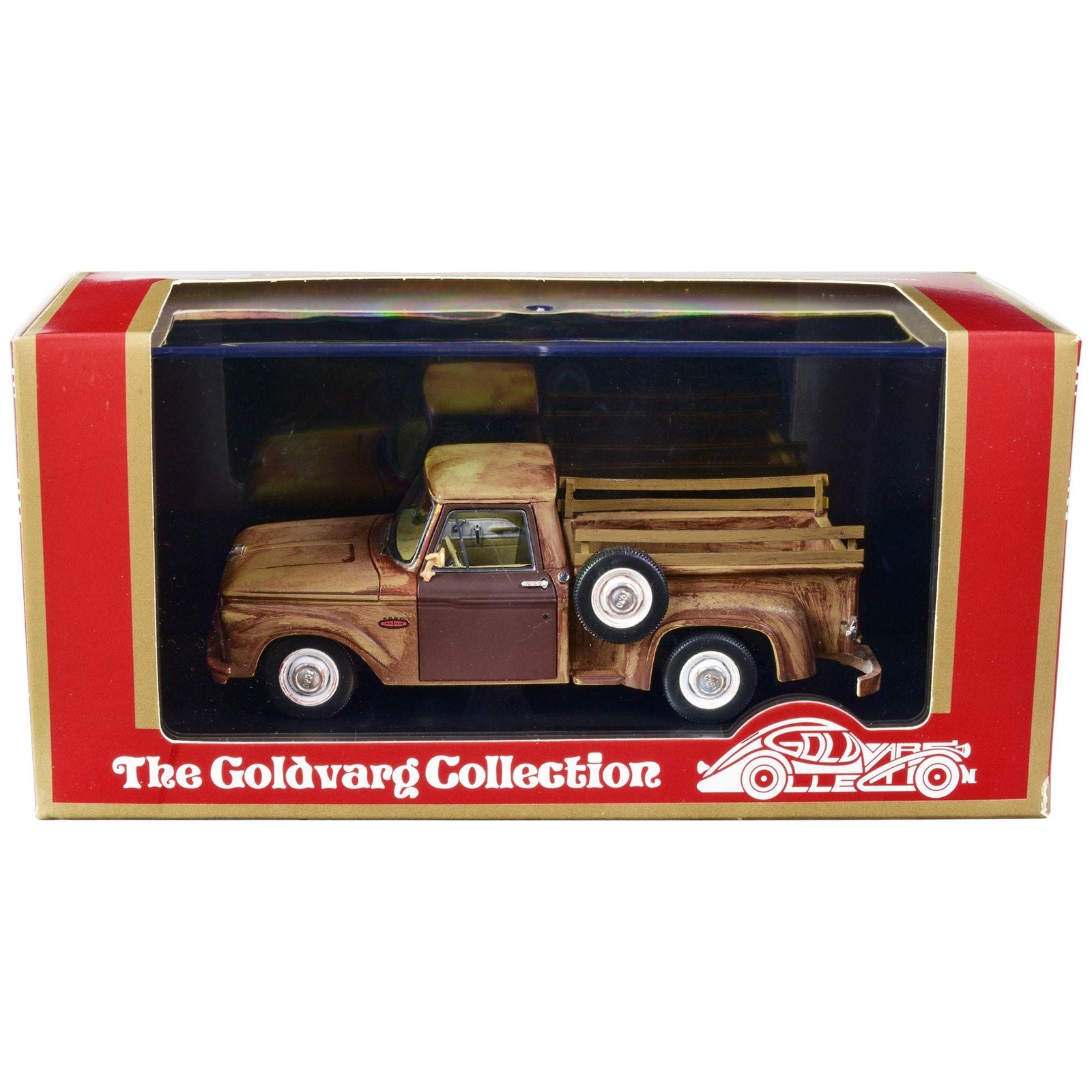 1965 Ford F - 100 Stepside Pickup Truck Rusted "For Sale" Limited Edition to 220 pieces Worldwide 1/43 Model Car by Goldvarg Collection - Goldvarg Collection - ModelCars.com