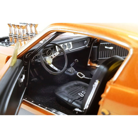 1965 Ford Mustang A/FX Orange Metallic "Rat Fink Mighty Mustang" Limited Edition to 1122 pieces Worldwide 1/18 Diecast Model Car by ACME-Acme-ModelCars.com