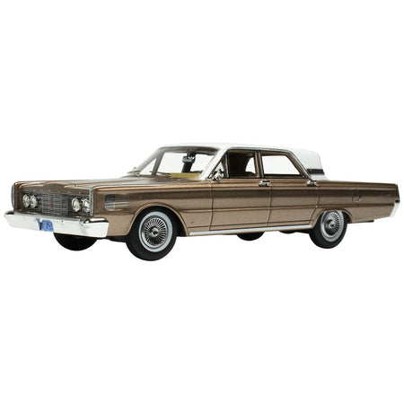 1965 Mercury Park Lane Pecan Frost Brown Metallic with White Top Limited Edition to 200 pieces Worldwide 1/43 Model Car by Goldvarg Collection - Goldvarg Collection - ModelCars.com