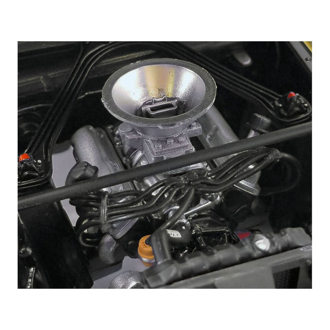 1965 Shelby GT350R 65 Yellow with Black Hood and Stripes "Terlingua Racing Team Tribute" Limited Edition to 300 pieces Worldwide 1/18 Diecast Model Car by ACME - Acme - ModelCars.com