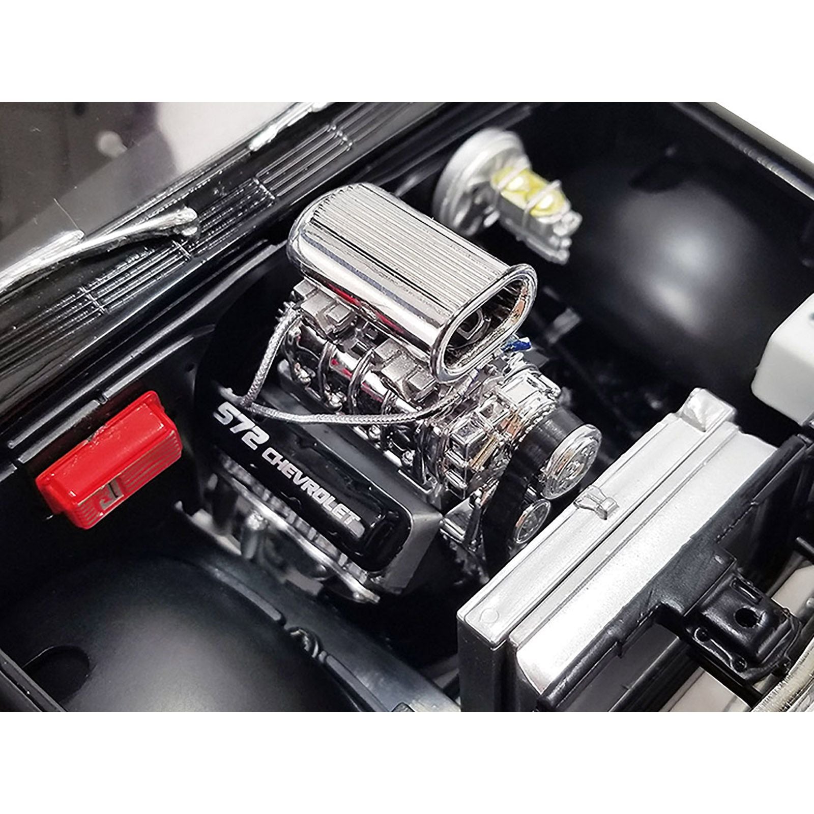 1970 Chevrolet C - 10 Pickup Truck Black "Night Train" Limited Edition to 540 pieces Worldwide "Drag Outlaws" Series 1/18 Diecast Model Car by ACME - Acme - ModelCars.com