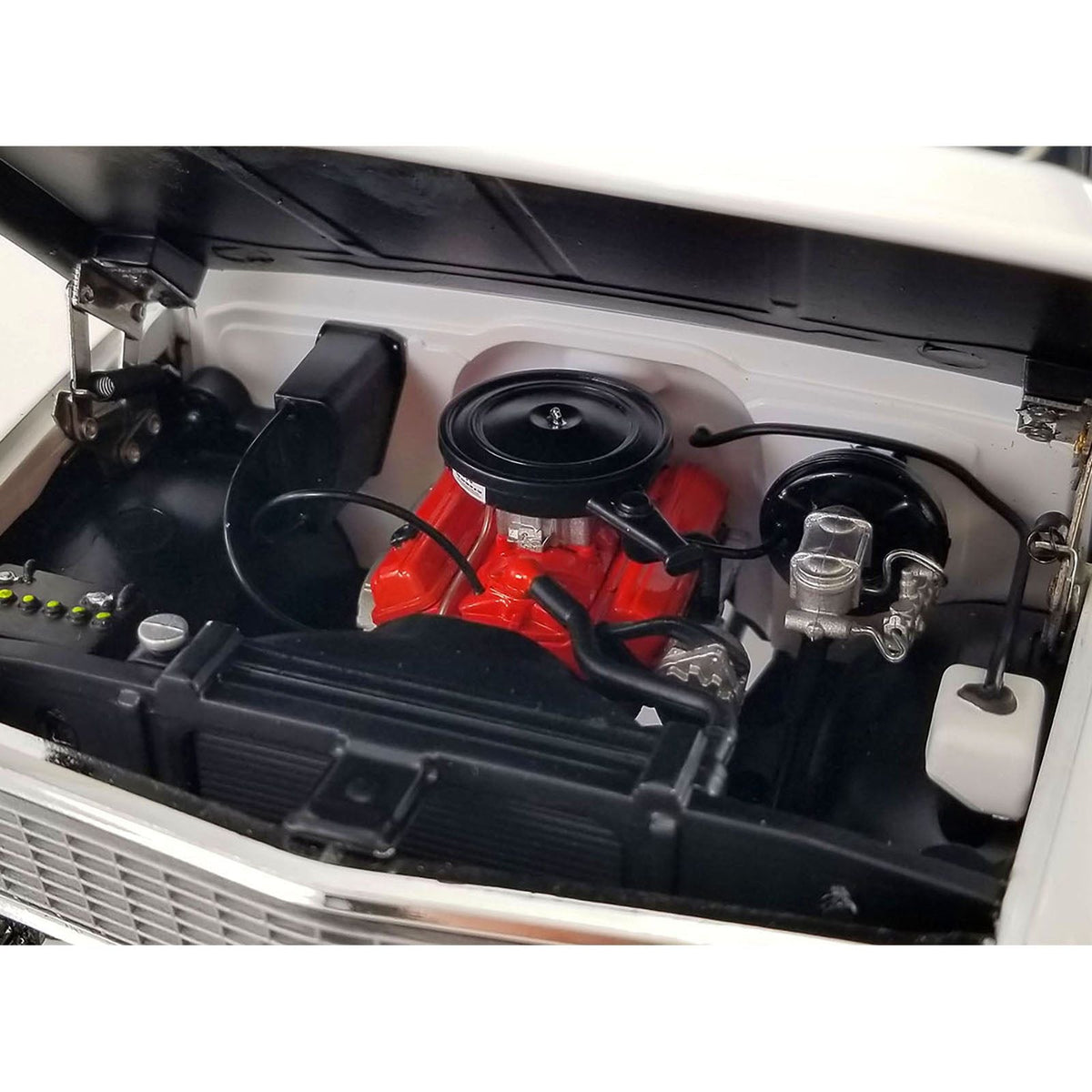 1972 Chevrolet K5 Blazer White with Graphics "Feathers Edition" Limited Edition to 852 pieces Worldwide 1/18 Diecast Model Car by ACME - Acme - ModelCars.com