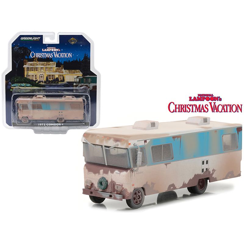 1972 Condor II RV "National Lampoon's Christmas Vacation" (1989) Movie "HD Trucks" Series 10 1/64 Diecast Model by Greenlight-Greenlight-ModelCars.com