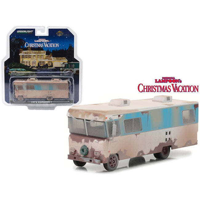1972 Condor II RV "National Lampoon's Christmas Vacation" (1989) Movie "HD Trucks" Series 10 1/64 Diecast Model by Greenlight-Greenlight-ModelCars.com
