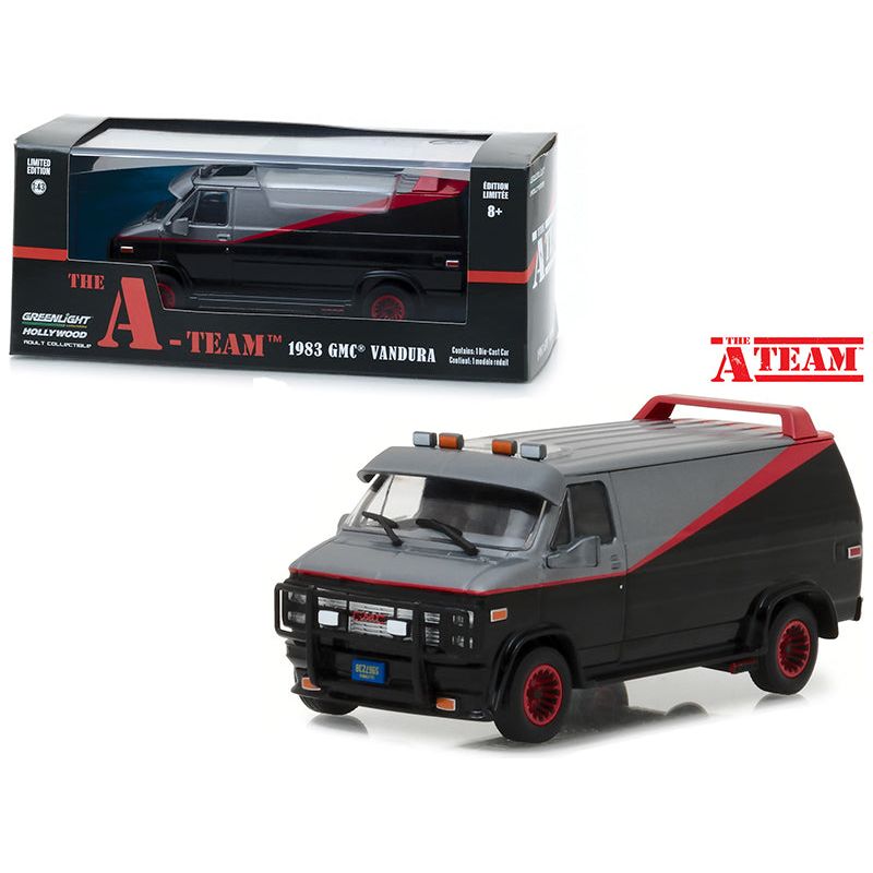 1983 GMC Vandura "The A - Team" (1983 - 1987) TV Series 1/43 Diecast Model Car by Greenlight - Greenlight - ModelCars.com