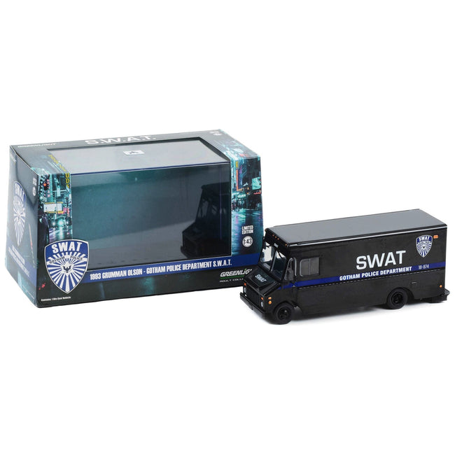 1993 Grumman Olson Van Black "Gotham Police Department S.W.A.T." 1/43 Diecast Model Car by Greenlight - Greenlight - ModelCars.com