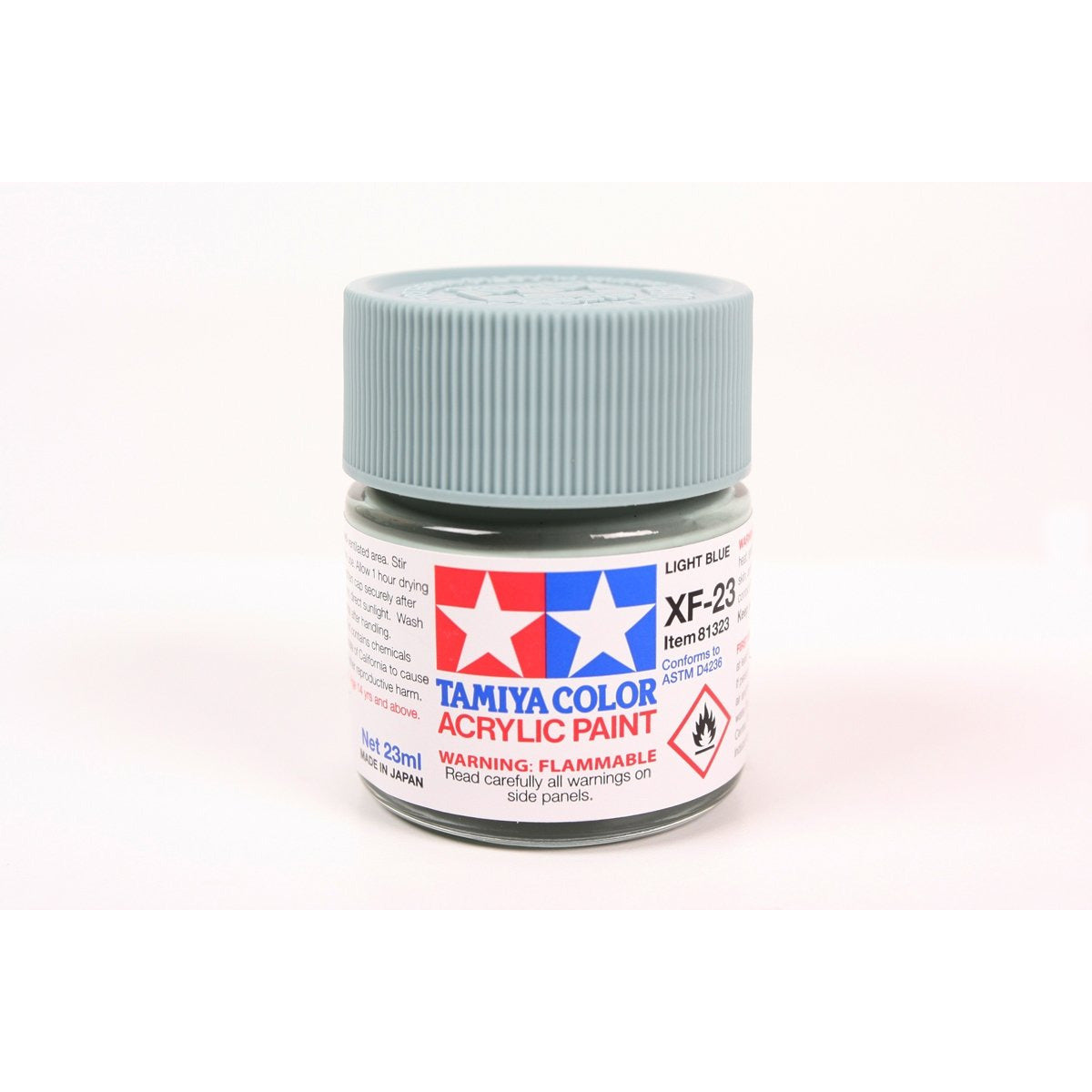 Acrylic Xf-23 Light Blue 23Ml Bottle / Tamiya USA