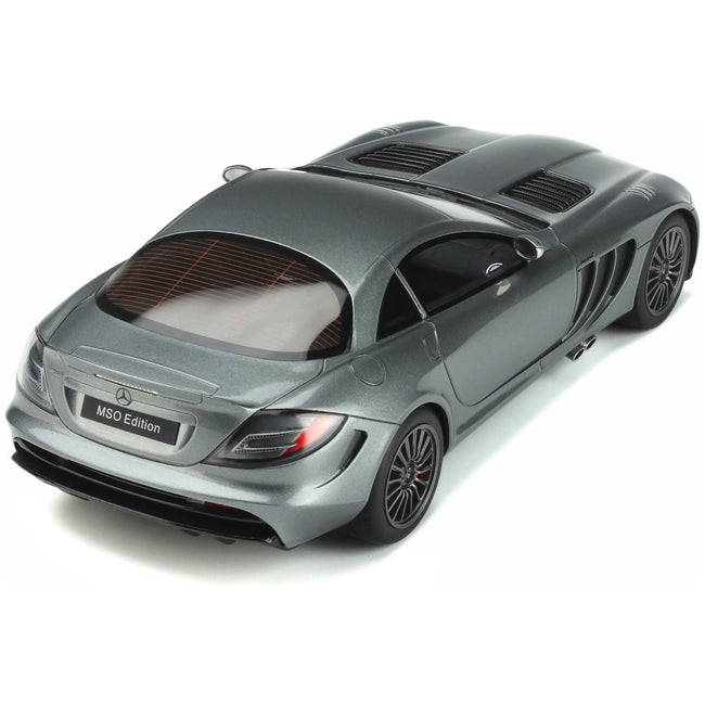 2010 Mercedes - Benz SLR MSO Edition Selenite Gray Metallic 1/18 Model Car by GT Spirit - GT Spirit - ModelCars.com