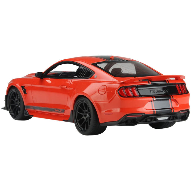 2021 Shelby Super Snake Coupe Red with Black Stripes "USA Exclusive" Series 1/18 Model Car by GT Spirit for ACME - GT Spirit - ModelCars.com