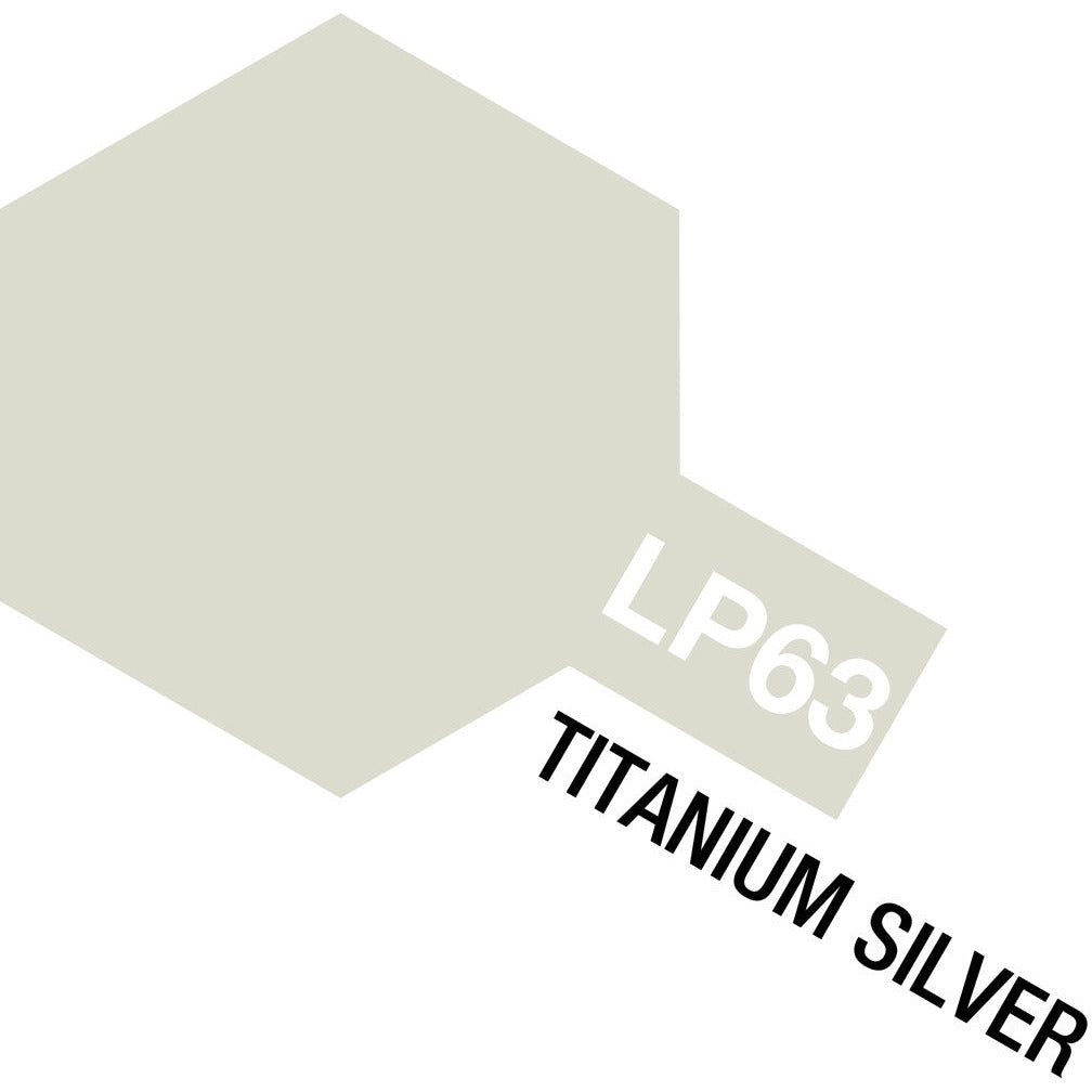 Tamiya Lacquer LP-63 Titanium Silver