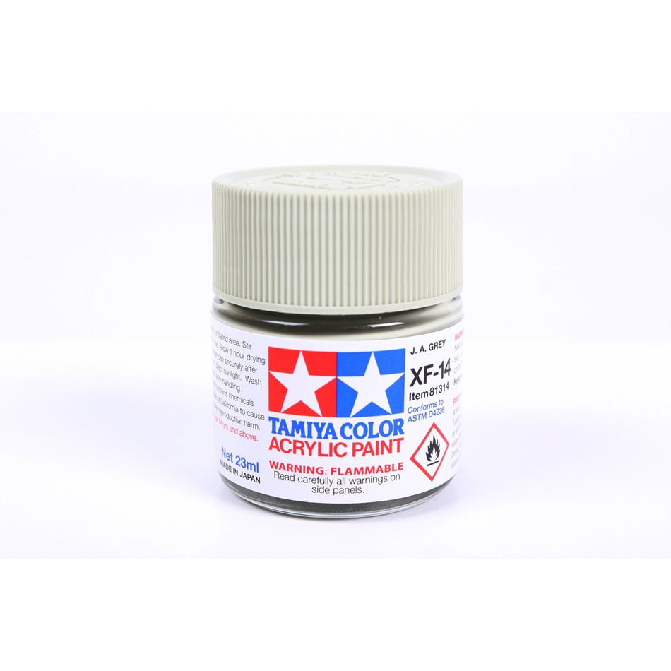 Acrylic Xf-14 J.A. Gray 23Ml Bottle / Tamiya USA