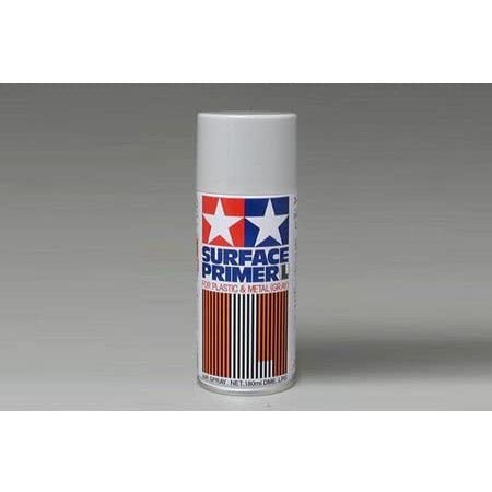 Tamiya Surface Primer, 6.1 fl oz, Light Gray