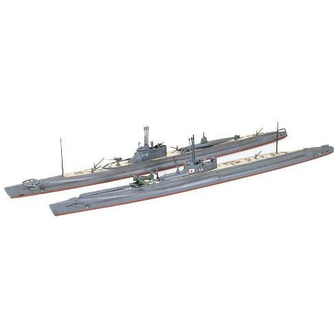 Tamiya 1/700 16 & I58 Japanese Submarines Waterline (2 Kits)