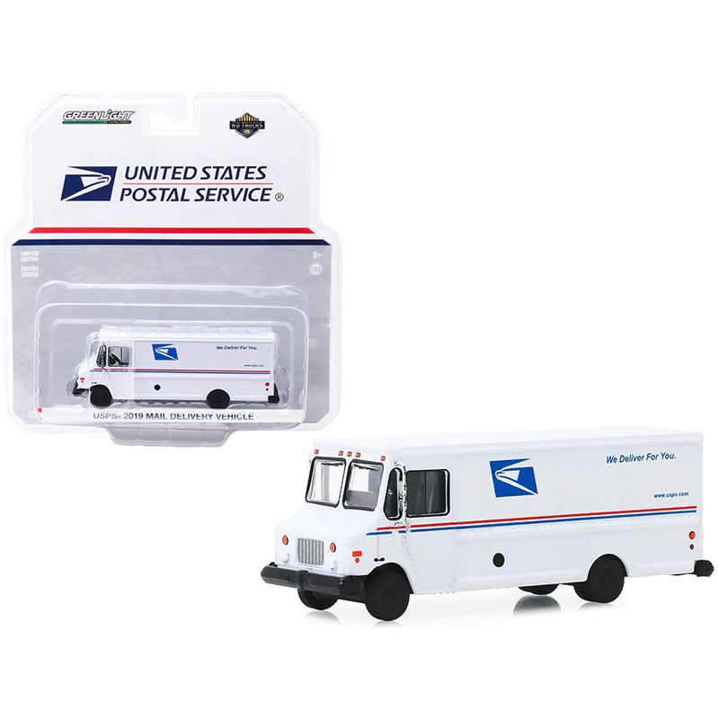 2019 Mail Delivery Vehicle White "USPS" (United States Postal Service) "H.D. Trucks" Series 17 1/64 Diecast Model by Greenlight