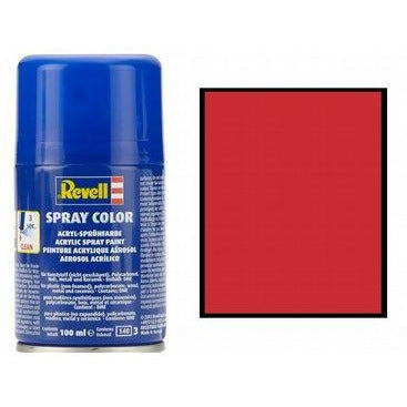 Revell Fiery Red Gloss Acrylic Spray Paint 100ml
