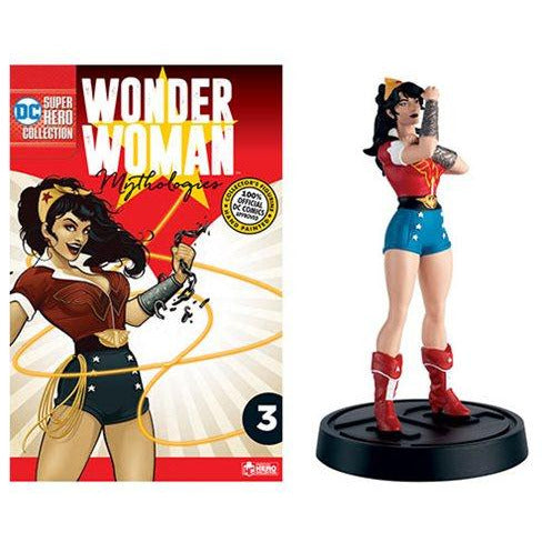 Eaglemoss 1/16 DC Bombshell Wonder Woman with Magazine Issue #3