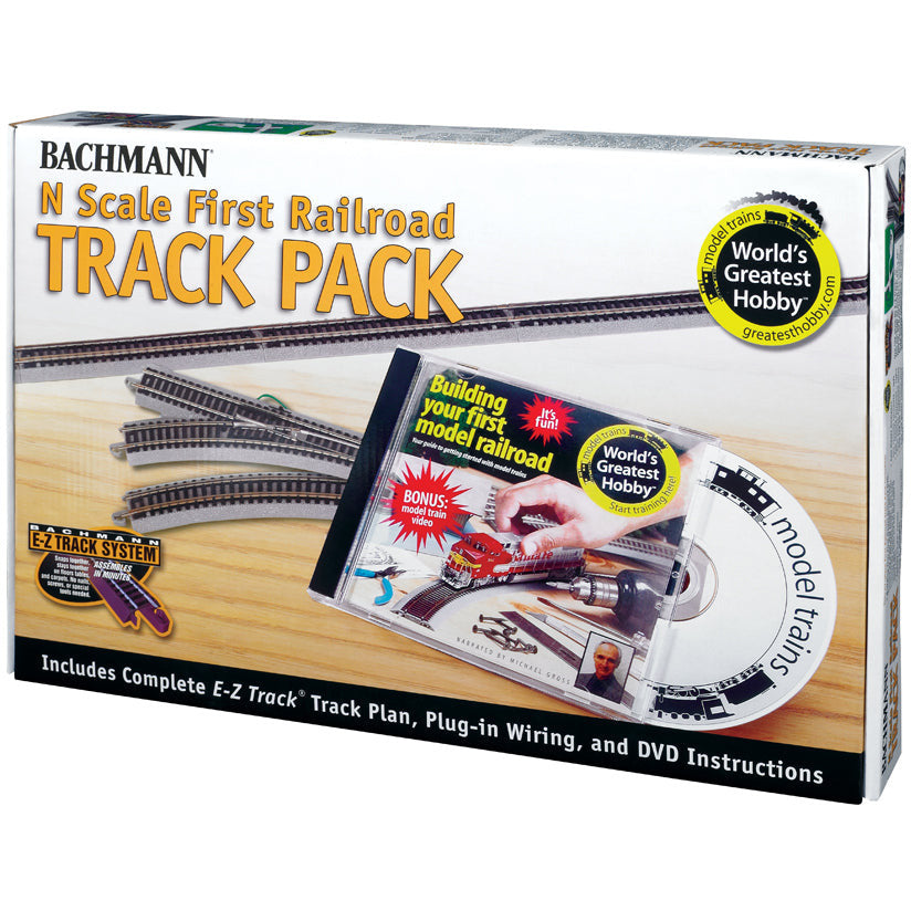 Bachmann World's Greatest Hobby® First Railroad Track Pack (N Scale)