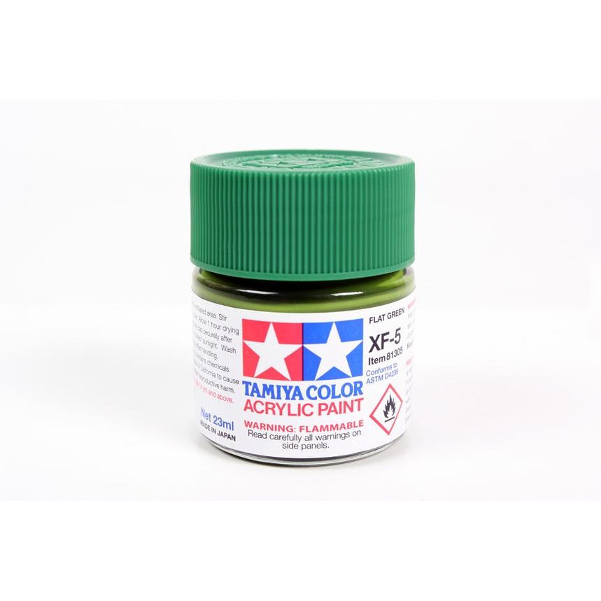 Tamiya Acrylic XF-5 Flat Green