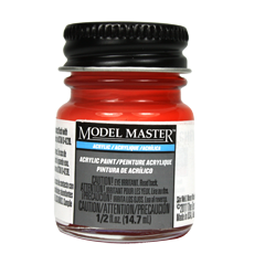 Testors Acrylic Paint Chevy Engine Red - Gloss