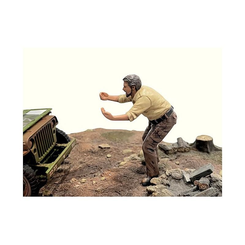 "4X4 Mechanic" Figure 6 for 1/18 Scale Models by American Diorama - American Diorama - ModelCars.com