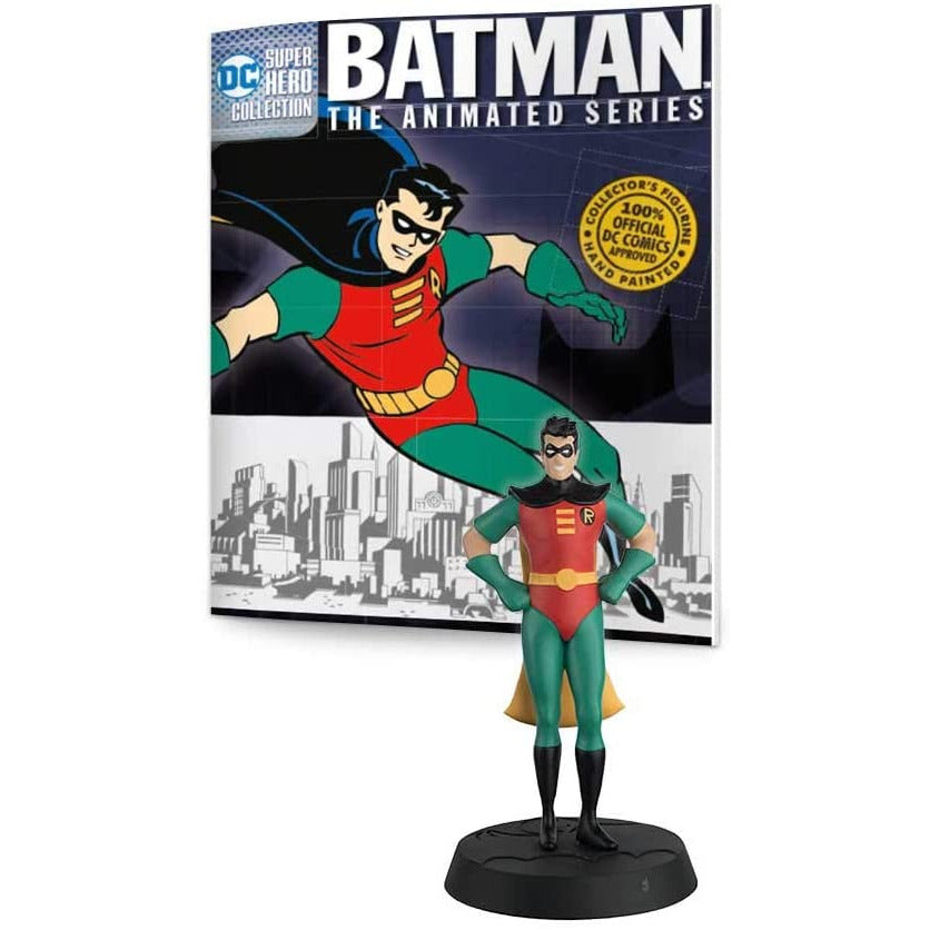 Eaglemoss 1/16 DC Batman Animated Robin with Magazine #6