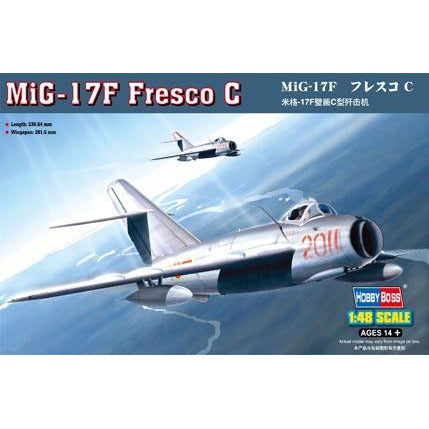 Hobby Boss 1:48 MiG-17F Fresco C 80334