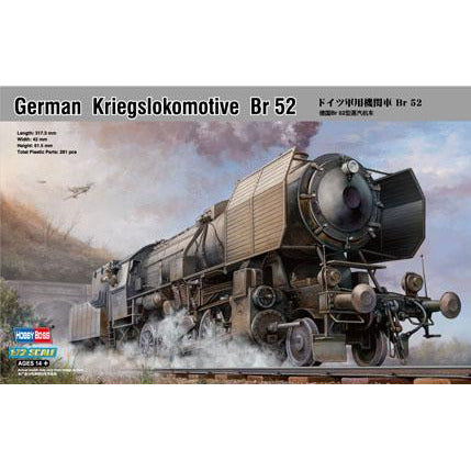 Hobby Boss 1:35 German Kriegslokomotive BR-52 82901