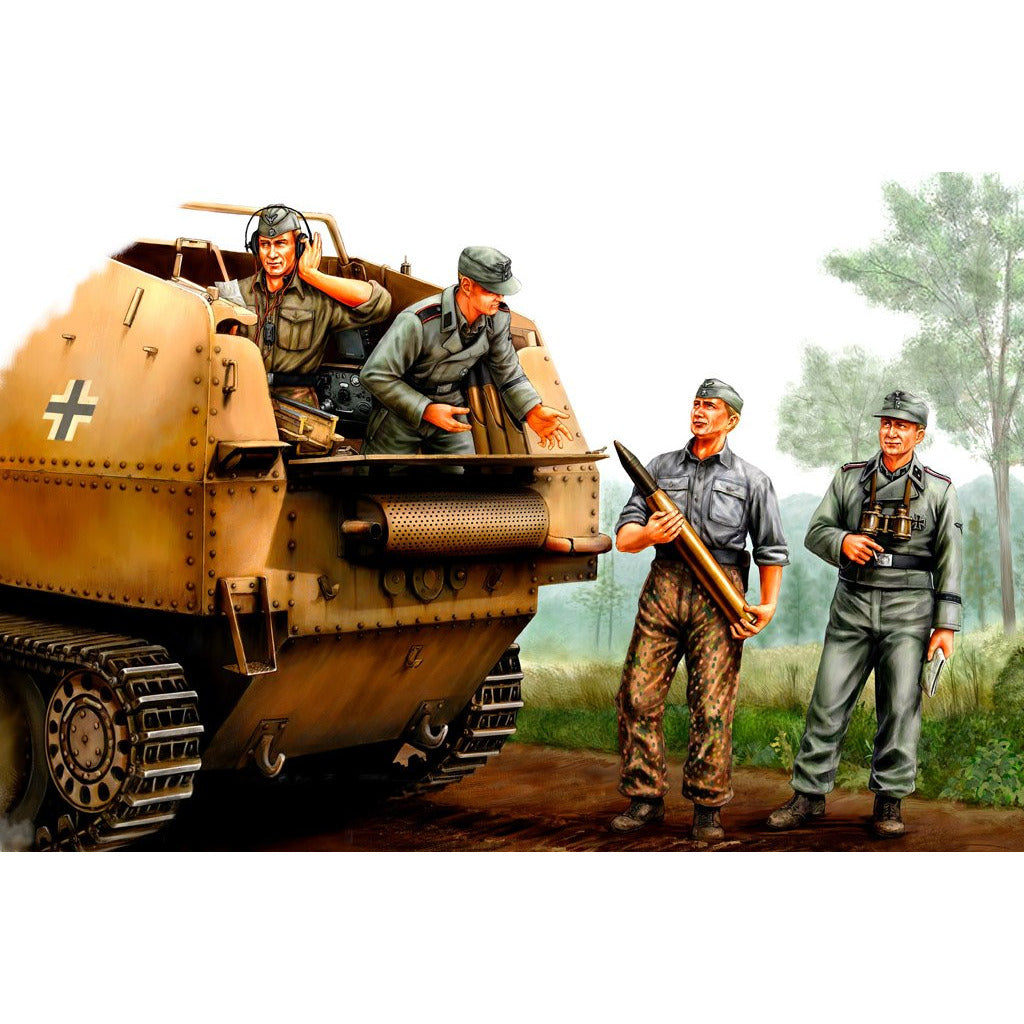 Hobby Boss 1:35 German SPG Crew 84402